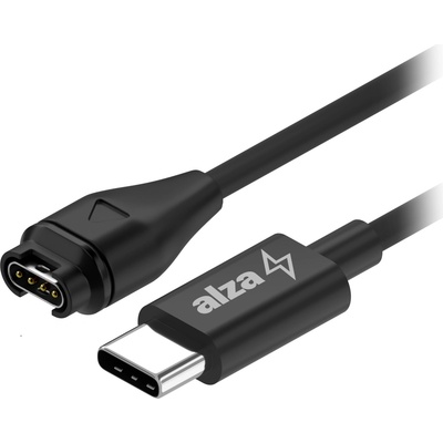 AlzaPower USB-C nabíjací/dátový kábel pre Garmin Fenix, Vívoactive, Venu, Forerunner – 1 m APW-SWCHGAR5C