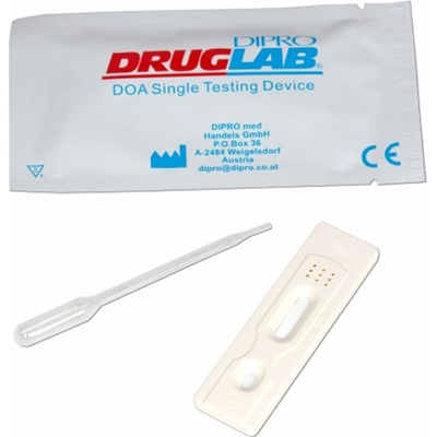 Dipro Druglab drogový test AMP Amfetamín 10 ks