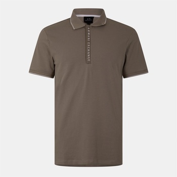 Image 1 of Armani Exchange Polo - Cashew U6167