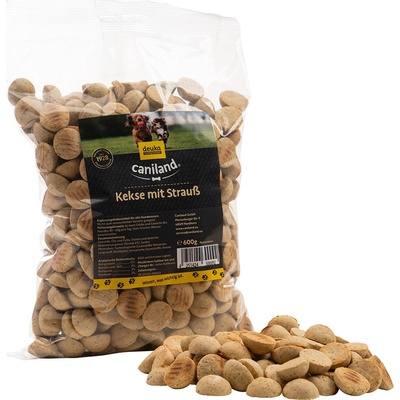 CANIBIT pštrosí keksy 600 g