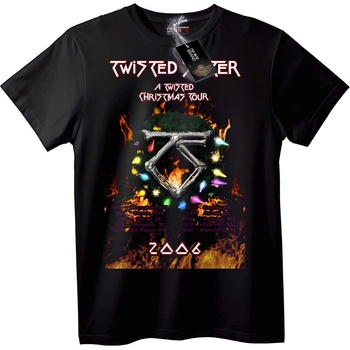 NOONEBRAND Тениска Twisted Sister Коледно турне 2006 - 2XL, White