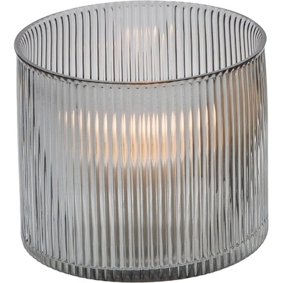 Philippi Свещник Philippi - Line, 18 x 18 x 16 cm, сив (PH 107013)