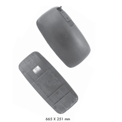 SME Огледало с подгряване, ляво Volvo FH12 LH