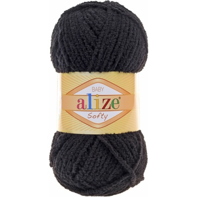 Alize Softy Farba: čierna 60