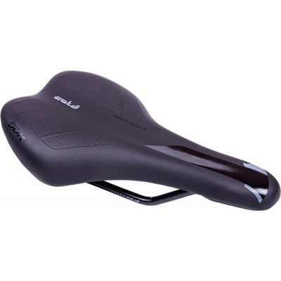 DDK sedlo DDK F24 SEMI PU černo-šedé