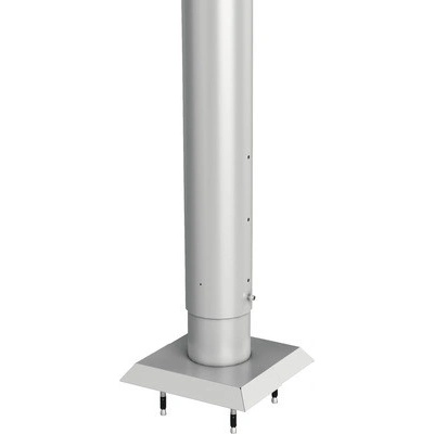 Biohort Kotviaca pätka pre plný plot s hmoždinkami, strieborná, 135 cm