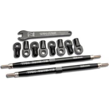 Traxxas биела 128mm алуминиева черна (2)