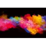 DIMEX ART Флизелинов фототапет цветна експлозия на прах 375 x 250 см