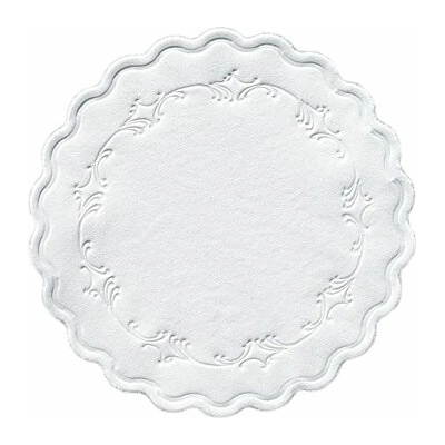 DUNI Rozetky m-ply 9 cm romance biela
