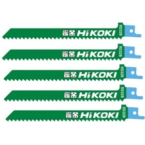 HiKOKI (Hitachi) - Комплект триони за дърво 6 TPI, дължина 150 мм, 5 бр. 752026 (752026)