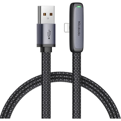 Mcdodo CA-2791 USB na bleskový angle, 1.8m, černý