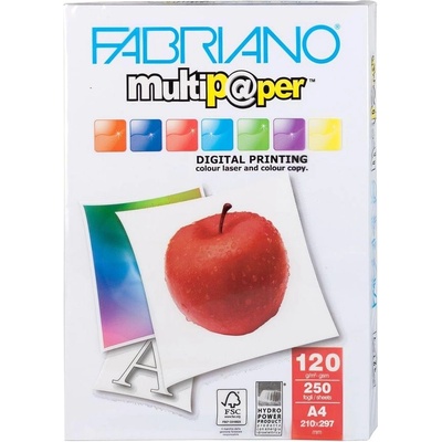 Fabriano Копирна хартия Multipaper, A4, 120 g/m2, гланц, 250 (1505100200)