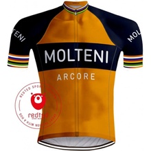 REDTED Retro Radtrikot Molteni Orange 2023