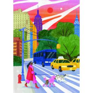 Pieces & Peace - Puzzle Take a Walk in New York - 500 piese