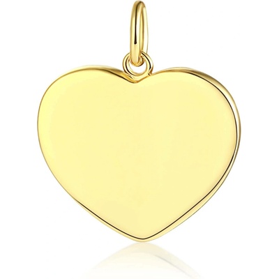 Olivie Stříbrný přívěsek SRDCE GOLD 8078