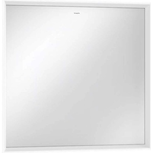 Hansgrohe Xarita E - Огледало с LED осветление и отопление, 80x70 см, IR сензор, матово бяло 54996700 (54996700)