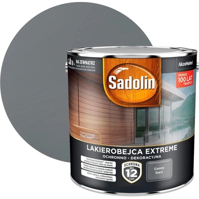Sadolin Extreme 2,5 l ŠEDÁ TMAVÁ