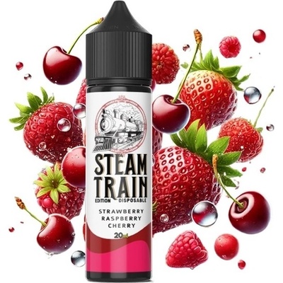 Steam Train Disposable Edition Strawberry Raspberry Cherry 20ml/60ml
