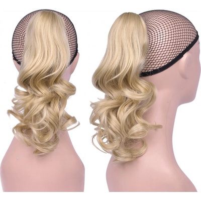 Girlshow Culík, cop na skřipci vlnitý, 32 cm - M18/613 (mix středně plavá/beach blond)