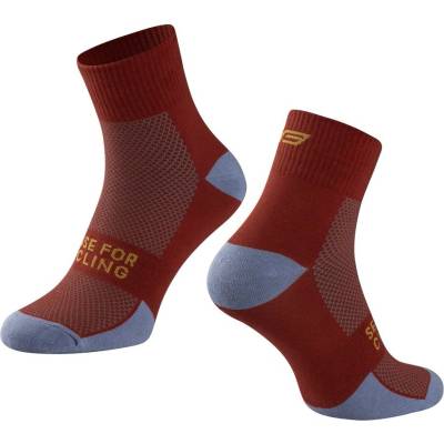 Force ponožky EDGE červeno-modré