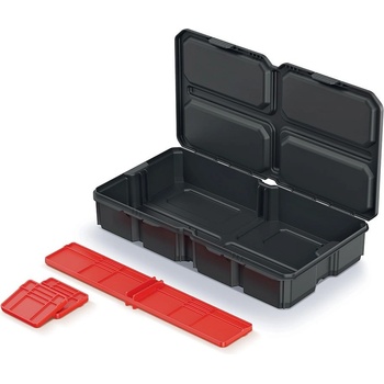 Prosperplast Органайзер с отделения 28, 5x15, 8x5, 7cm MSX BOX Черно/червено (KMXBB3015S-S411)