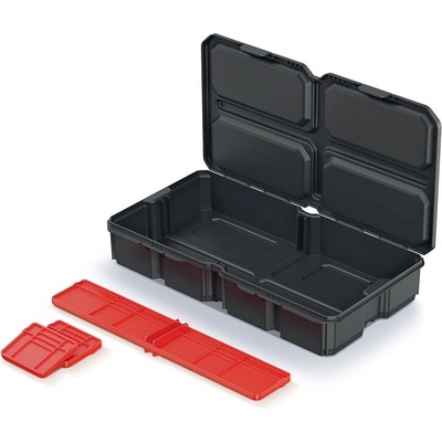 Prosperplast Органайзер с отделения 28, 5x15, 8x5, 7cm MSX BOX Черно/червено (KMXBB3015S-S411)