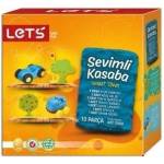 LET'S Пластилин 2 цвята + форми Let's L-8442