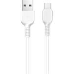 hoco. X20 кабел за данни USB - Type-C, 200 см, БЯЛ X20_TYPE-C_2M_W (X20_TYPE-C_2M_W)