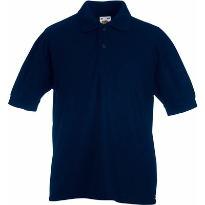 Fruit of the Loom polokošile piqué polo Dark Navy