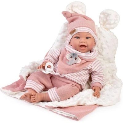 Guča 10261 Оливия - тежка реалистична кукла с меко текстилно тяло - 42 см