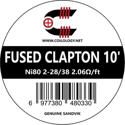 Coilology Fused Clapton SANDVIK Ni80 2-28/38 2.06/ft