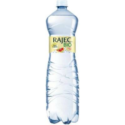 Pramenitá voda Rajec BIO nesladená malina a lipa 6 x 1,5 l