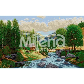 Milena Style Планински пейзаж - гоблен със схема конци Ariadna 1: 4