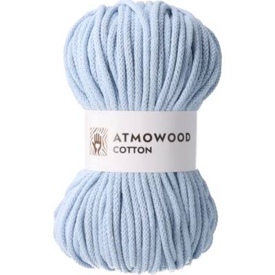 Atmowood cotton 5 mm - svetlomodrá