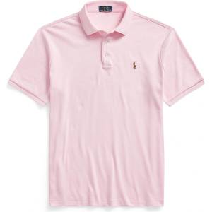 Ralph Lauren Блуза с яка POLO RALPH LAUREN Mens Slim Fit Short Sleeve Polo Shirt - Carmel Pink - sportihobi - 445,91 лв