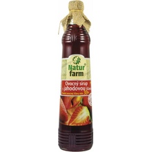 Natur farm sirup jahoda, 0,7 l