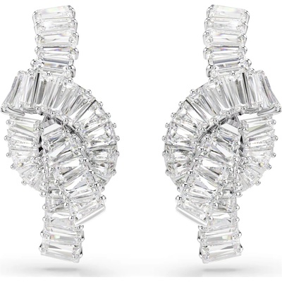 Swarovski Náušnice so zirkónmi Uzol Matrix 5727040