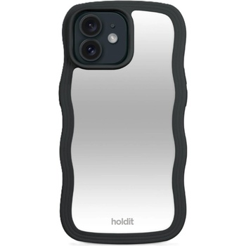 Holdit Гръб Holdit Wavy Case за iPhone 12/12 Pro - Black/Mirror