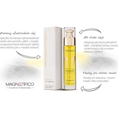 Valavani Magnetifico Massage Oil Oriental 50 ml – Zboží Mobilmania