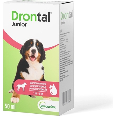 Drontal Junior perorální suspenze 50 ml