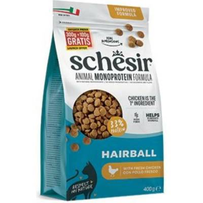 Schesir Cat Hairball Animal Monoprotein Formula kuracie mäso 400 g