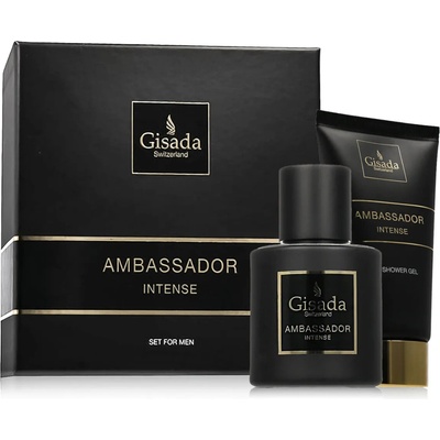 Gisada Ambassador Intense EDP 50 ml + parfumovaný sprchový gél 100 ml