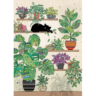 Přání do obálky Bug Art - Plants Kitty