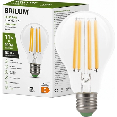Brilum LED Žiarovka LEDSTAR CLASIC A60 E27/11W/230V 4000K B3551