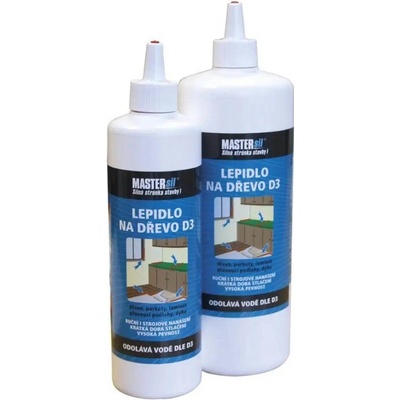 MASTERSIL Lepidlo na drevo D3 biela 250 g