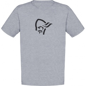 Norrøna Мъжка тениска Norrøna /29 Cotton Viking T-Shirt - Grey Melange / Caviar (016-8193-0513)