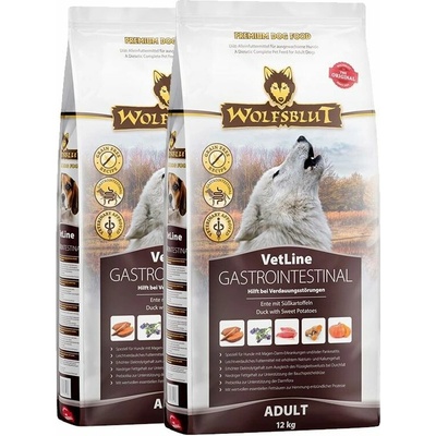 Wolfsblut VetLine Gastrointestinal 2 x 12 kg