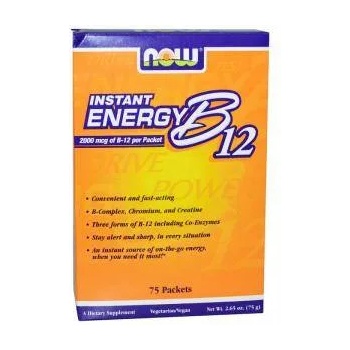 NOW Витамин Б12 - Vitamin B12 Instant Energy - 75 пакетчета - NOW FOODS, NF0497