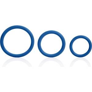 CalExotics Комплект силиконови пръстени Tri-Rings