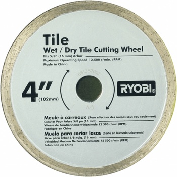 Ryobi TSB A1 pilový kotouč pro řez. na dlažbu 102 mm